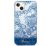 Guess Porcelain Collection Apple iPhone 14 Plus hátlap tok, kék