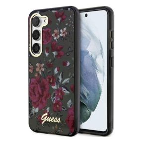   Guess Flower Collection Samsung Galaxy S23 hátlap tok , keki