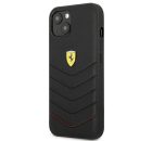 Ferrari Off Track Quilted Apple iPhone 13 mini hátlap tok, fekete