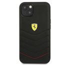 Ferrari Off Track Quilted Apple iPhone 13 mini hátlap tok, fekete
