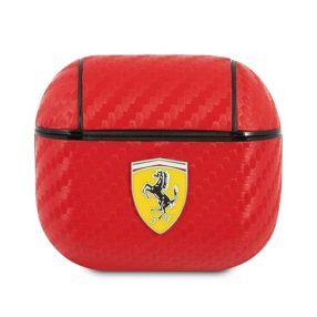 Ferrari On Track Apple AirPods 3 karbon tok, piros