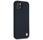 BMW Silicone Signature Apple iPhone 13 mini hátlap tok, kék