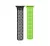 Phoner Spike Apple Watch szilikon szíj, 38/40/41mm, fekete/élénk zöld