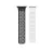 Phoner Spike Apple Watch szilikon szíj, 38/40/41mm, fekete/fehér