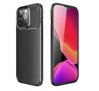Forcell Carbon Premium Samsung Galaxy A52 5G / A52 LTE ( 4G ) / A52S karbon mintás szilikon tok, fekete