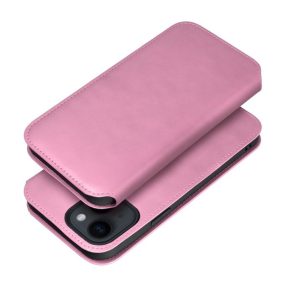 Dual Pocket Apple iPhone 14 Plus, flip tok, rózsaszín