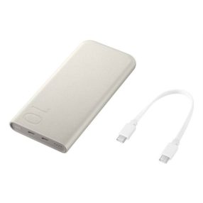   Samung EB-P3400XUEGEU Power bank / külső akkumulátor 2x USB-C 10000mAh, 25W, bézs