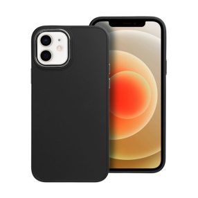   Frame Apple iPhone 12/12 Pro közepesen ütésálló tok kameravédő kerettel, fekete