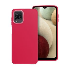   Frame Samsung Galaxy A12 közepesen ütésálló tok kameravédő kerettel, magenta