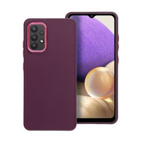   Frame Samsung Galaxy A32 LTE ( 4G ) közepesen ütésálló tok kameravédő kerettel, lila
