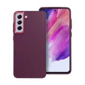 Frame Samsung Galaxy S21 FE szilikon tok, lila