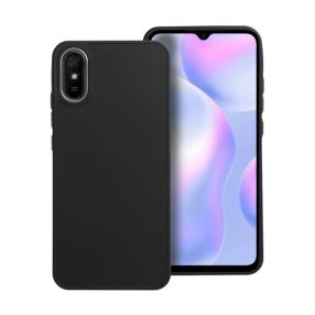   Frame Xiaomi Redmi 9AT/Redmi 9A közepesen ütésálló tok kameravédő kerettel, fekete