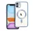 Electro Mag Apple iPhone 11 MagSafe szilikon tok, kék