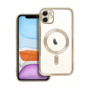 Electro Mag Apple iPhone 11 MagSafe szilikon tok, arany