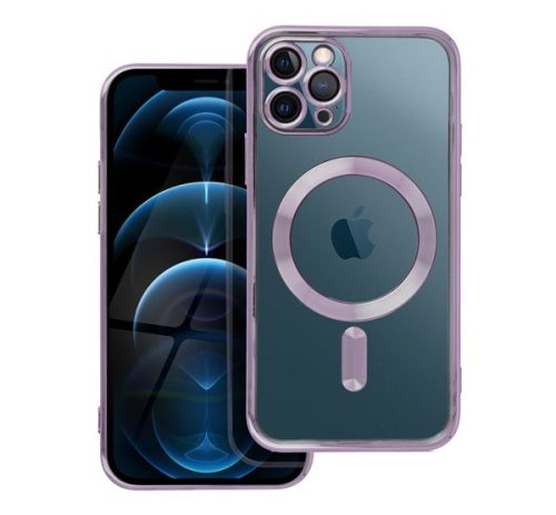 Electro Mag Apple iPhone 11 Pro MagSafe szilikon tok, lila