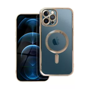   Electro Mag Apple iPhone 12 Pro Max MagSafe szilikon tok, arany