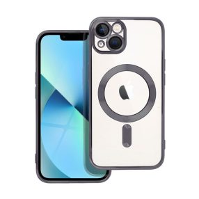 Electro Mag Apple iPhone 13 MagSafe szilikon tok, fekete