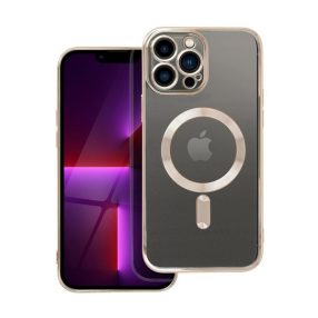   Electro Mag Apple iPhone 13 Pro Max MagSafe szilikon tok, arany