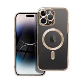 Electro Mag Apple iPhone 14 Plus MagSafe szilikon tok, arany