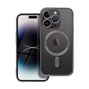 Electro Mag Apple iPhone 14 Pro MagSafe szilikon tok, fekete