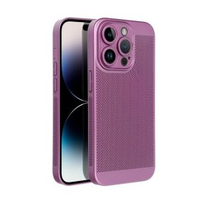 Breezy Samsung Galaxy S22 Ultra, műanyag tok, lila