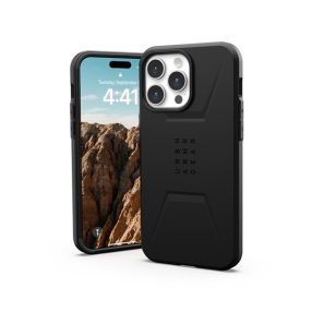   UAG Civilian MagSafe Apple iPhone 15 Pro Max hátlap tok, fekete