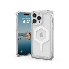   UAG Plyo MagSafe Apple iPhone 15 Pro Max hátlap tok, jég/fehér