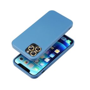 Forcell Silicone Apple iPhone 15 Pro Max szilikon tok, kék