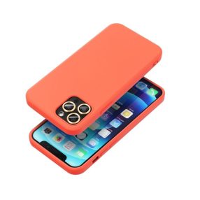   Forcell Silicone Apple iPhone 15 Pro Max szilikon tok, barack
