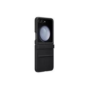 Samsung Galaxy Z Flip5 gyári Flap ECO bőr tok, fekete