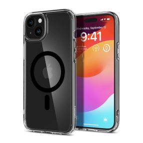   Spigen Ultra Hybrid MagFit Apple iPhone 15 / 14 / 13 tok, MagSafe, fekete