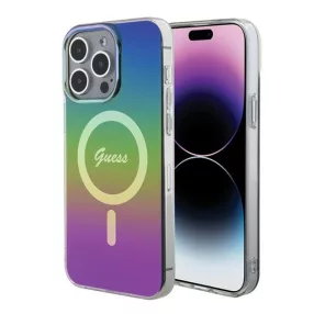   Guess IML Iridescent MagSafe Apple iPhone 15 Pro hátlap tok, színes