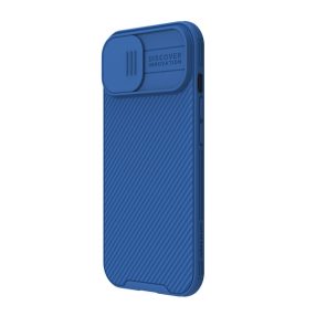   Nillkin CamShield Pro Apple iPhone 15 Plus MagSafe műanyag hátlap tok, kék