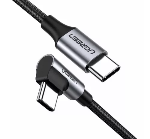 Ugreen US255 USB-C / USB-C gyorstöltő- és adatkábel, 60W, 2m, fekete