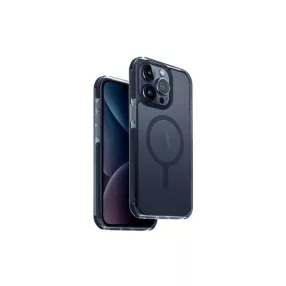   Uniq Combat Apple iPhone 15 Pro Magsafe Szilikon tok, matt kék