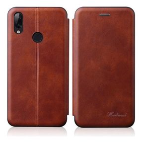   Samsung Galaxy S20 / S20 5G SM-G980 / G981, oldalra nyíló tok, barna