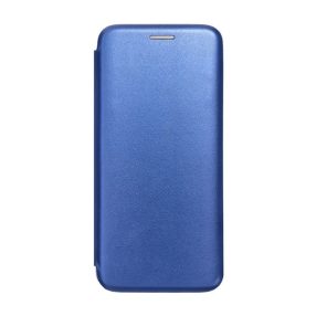   Forcell Elegance oldalra nyíló hátlap tok Samsung S24 kék