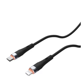   Nillkin Flowspeed USB-C / Lightning  szilikon kábel, 27W, 1,2m, kék