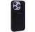Audi GT Synthetic Leather Apple iPhone 15 Pro tok, fekete