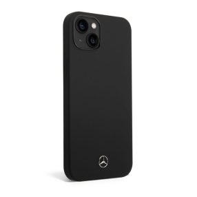 Mercedes Liquid Apple iPhone 14 Plus szilikon tok, fekete