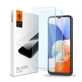   Spigen Glas.tR SLIM EZ Fit Samsung Galaxy A15 4G / A15 5G / A25 5G Tempered kijelzővédő fólia (2db)