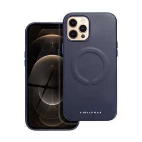 Roar Leather Magsafe iPhone 12 Pro Max eco bőr tok, kék