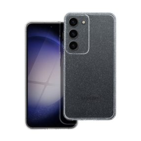 Clear 2mm Samsung Galaxy A05S csillámos tok, átlátszó