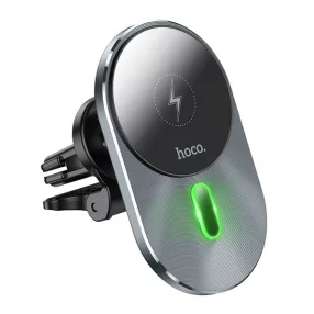   Hoco CA91 Magsafe wireless autós tartó szellőzőrácsba, fekete