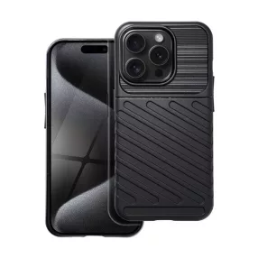 Forcell Thunder Apple iPhone 15 Pro tok, fekete