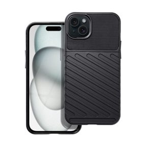 Forcell Thunder Apple iPhone 15 Plus tok, fekete