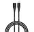 4smarts Extension USB / USB-C hosszabbító kábel / adapter, 60W, 1.5m, fekete / szürke