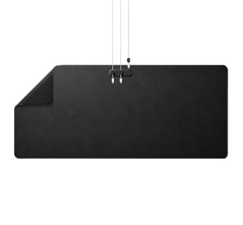 Spigen LD302M egérpad mágneses kábeltartóval, fekete 