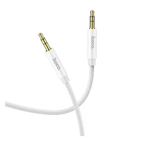 Hoco UPA19 3.5mm audio / Jack 3,5mm AUX kábel 1m, ezüst
