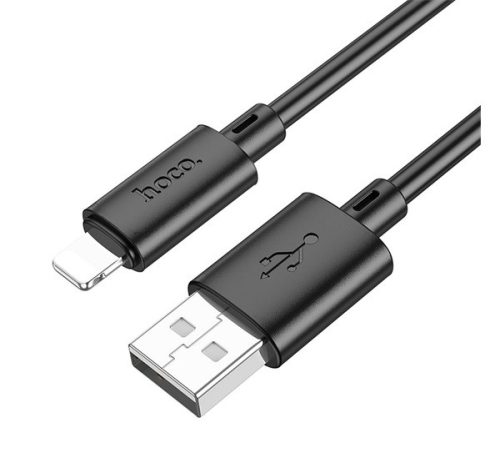 Hoco X88 USB  / Lightning töltő- és adatkábel, 2,4A, 1m, fekete